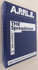 A.P.P.L.E. Spreadsheet Version 2.0 by A.P.P.L.E. for Apple II+,IIe,IIc,IIgs 1983 picture