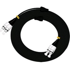 100ft/30m FC-FC Outdoor Armored Duplex 9/125 SM Fiber Optic Cable picture