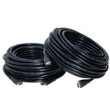 Pack of 2 x 4K 2.0 HDMI Cable Gold Plated Cord Ethernet 18Gbps Home 1FT-50FT LOT picture