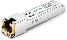 10GBASE-T SFP+ to RJ45 Module, 10Gb Copper RJ-45, Mini Gbic SFP to Ethernet Net picture