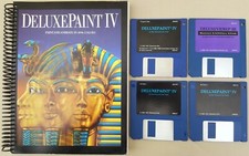 Deluxe Paint IV v4.0 & Video III BONUS Disk - ©1991 EA Electronic Arts for Amiga picture