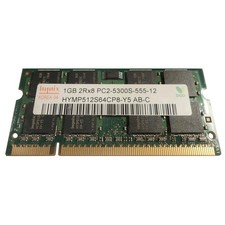 Hynix Hymp512s64cp8-Y5 AB-C DDR2 1GB PC2 667MHZ SODIMM Memory Module RAM picture
