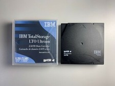 IBM LTO6 TAPE CARTRIDGE #00V7590 2.5TB ULTRIUM DATA STORAGE BACKUP - NEW picture