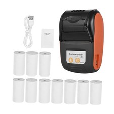 Sunydog Portable Receipt Printer Receipt Printer, Mini Thermal Printer Pt210 58mm for E picture
