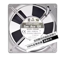 1PCS Sanyo 12CM 109S088 AC200V 13.5/12W Aluminum Frame AC Cooling Fan picture