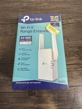 TPLink AX1800 WiFi 6 Range Extender Dual Band RE605X  G1N picture