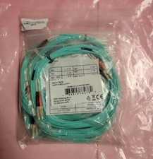 (10) Pcs Quiktron Legrand 852-LL2-017 VS 5M LC to LC 10G Fiber Optic Patch Cable picture