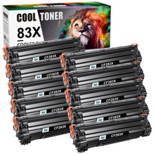 1-10 PACK For HP 83X CF283X Toner Cartridge LaserJet Pro MFP M225dw M225dn LOT picture