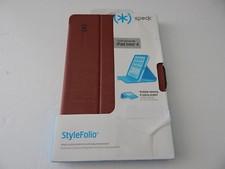 New Speck Product StyleFolio Case & Stand for iPad Mini 4 Nickel Slate picture