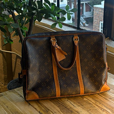 Louis Vuitton Monogram Vintage Briefcase BA5100 picture