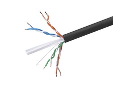Monoprice Cat6 Ethernet Bulk Cable - Solid, 550MHz, UTP, 23AWG, No Logo, 1000ft picture