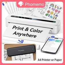 Phomemo M83 A4 Portable Printer Inkless Thermal Machine Support us letter&A4 lot picture