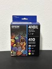 Epson 410XL 410 Genuine Ink 5-Pack T410XL-BCS Black Photo BK CMY for XP Series picture