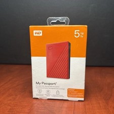 WD 5TB My Passport Portable External Hard Drive WDBPKJ0050BBK-WESN NEW picture