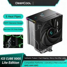 DeepCool AK500S SE Air CPU Heat Pipes Digital Temperature Display ARGB Fan picture