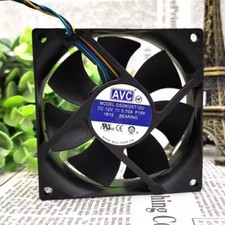 AVC DS08025T12U 8025 12V 0.70A 4-Wire Ball Cooling Fan picture