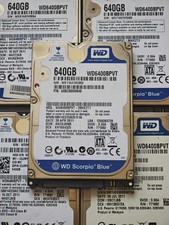 Western Digital 640GB 2.5 inch SATA HDD 5400 RPM 9mm Notebook Hard Disk picture
