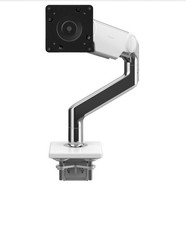 Humanscale M8 Pro White/ Polished Clamp Mount - New - Open Box picture