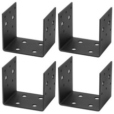 4 PCS 4x4 Post Bracket, Half Post Base 4 picture