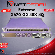 Extreme Networks X670-G2-48X-4Q  4x40Gb QSFP+  48x10Gb SFP+ Switch 17310 picture