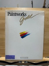 Paintworks Gold Activision Apple IIGS CIB picture
