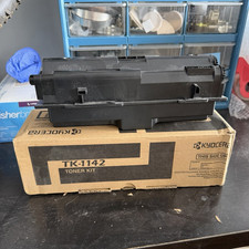 TWO NEW Kyocera TK-1142 Black Laser Toner Cartridge (MPN TK-1142, 1T02ML0US0) picture