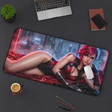 Arcane Vi Extended Gaming Desk Mat XXL Keyboard Mouse Pad Gamer Setup picture