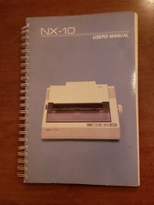Star Micronics NX-10 Printer User's Manual picture