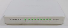 NETGEAR 8 PORT GIGABIT ETHERNET SWITCH GS208v2 - w/ Power Cord picture