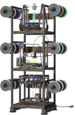 3D Printer Stand with Filament Storage,3D Printer Rack with Power Outlet,Heavy-D picture