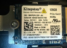 Samsung PM9B1 Kingston E4C 128GB NVMe M.2 SSD GEN4 with extension picture