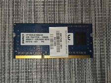 HP16D3LS1KBG-4G OEM KINGSTON LAPTOP MEMORY 4GB 1RX8 PC3L-12800S-11-11-B3 (CA65) picture