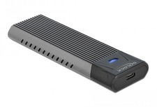 DeLOCK 42638 storage drive enclosure SSD enclosure Black, Grey M.2 picture