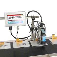 Touch Screen Intelligent Online TIJ Inkjet Printer with Smart Rotating Nozzle picture