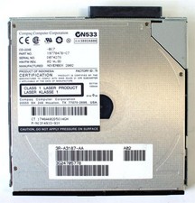Compaq 24x cd-rom drive cd-224e, 1977047b-c7, 314933-931, november 2002 (black) picture