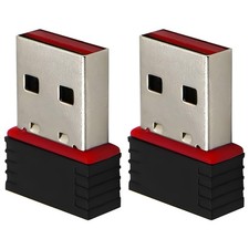 2 Pack 150Mbps Free Driver Wireless USB WiFi Adapter, Single Band 2.4GHz, Com... picture