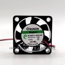 1PCS MC30061V1-Q000-G99 SUNON 3006 12V 1.0W 3CM 2-Wire Ultra-Thin Fan picture