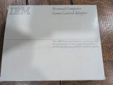 Vintage IBM Game Control Adapter 1501300 1807838 Analog Input Card 8-Bit ISA picture