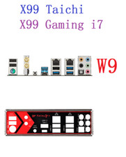 1PCS BACKPLANE IO I/O SHIELD FOR ASRock X99 Taichi X99 Gaming i7 MOTHERBOARD picture