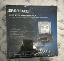 Sabrent DS-UBLK USB 3.0 SATA Dock for 2.5/3.5 Drives, Black, Hot Swap picture