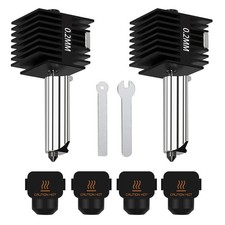 2pc 0.2mm Hardened Steel Hotend Nozzle for Bambu Lab A1 Mini A1 3D Printer Updat picture