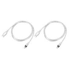 2PCS 1.5M USB Male to IEEE 1394 4 Pin Male 800Mbps Adapter Cable Data Converter picture