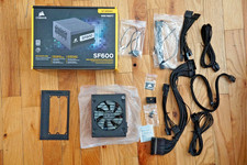 Corsair SF600 (2018) 600W 80+ Platinum Certified Fully Modular SFX Power Supply picture