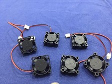 6 Pieces BXR 25mm x 25 x 10 Brushless Cooling Fan small micro Flow CFM 12V c11 picture