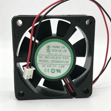 New for YOUNGLIN DFS602012H 6020 DC12V 2.0W 2-wire 6CM Silent Cooling Fan picture