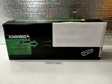 Lexmark X340H80G Black Toner HIGH YIELD OEM NEW Sealed X340 X342 picture
