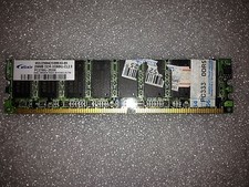 Elixir M2U25664DS88B3G-6K 256MB PC2700 333MHz CL2.5 184-Pin DDR Memory  picture