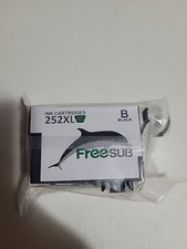 FreeSub 252XL Black (B) Ink Cartridge for Epson in Sealed Packaging picture