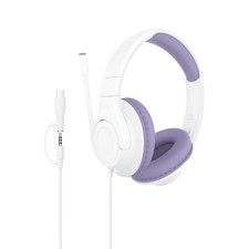 Belkin SoundForm Inspire Kids Headset Wired  Volume Limited USB-C 3.5mm Lavender picture