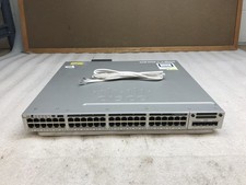 Cisco Catalyst WS-C3850-48P-S 48-Port PoE+ w/ C3850-NM-2-10G Switch - Tested picture